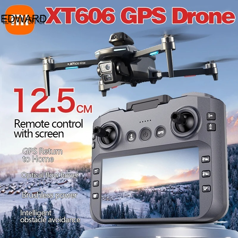 Drone Surveying - XT606 MAX GPS Drone 4k Professional