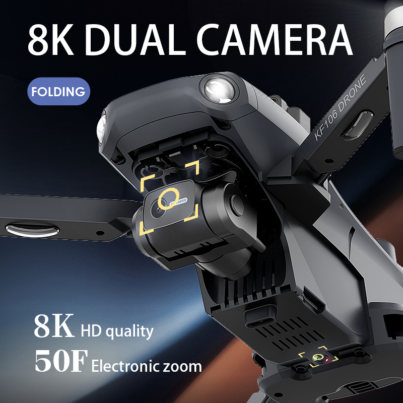 2022 NEW KF106 Max Drone 8K Pr - Drone Surveying review and price