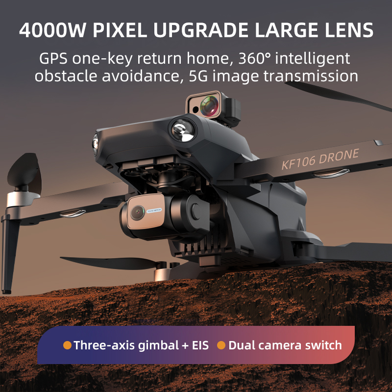 2022 NEW KF106 Max Drone 8K Pr - Drone Surveying review and price